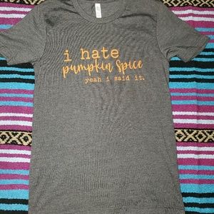 Pumpkin spice tshirt